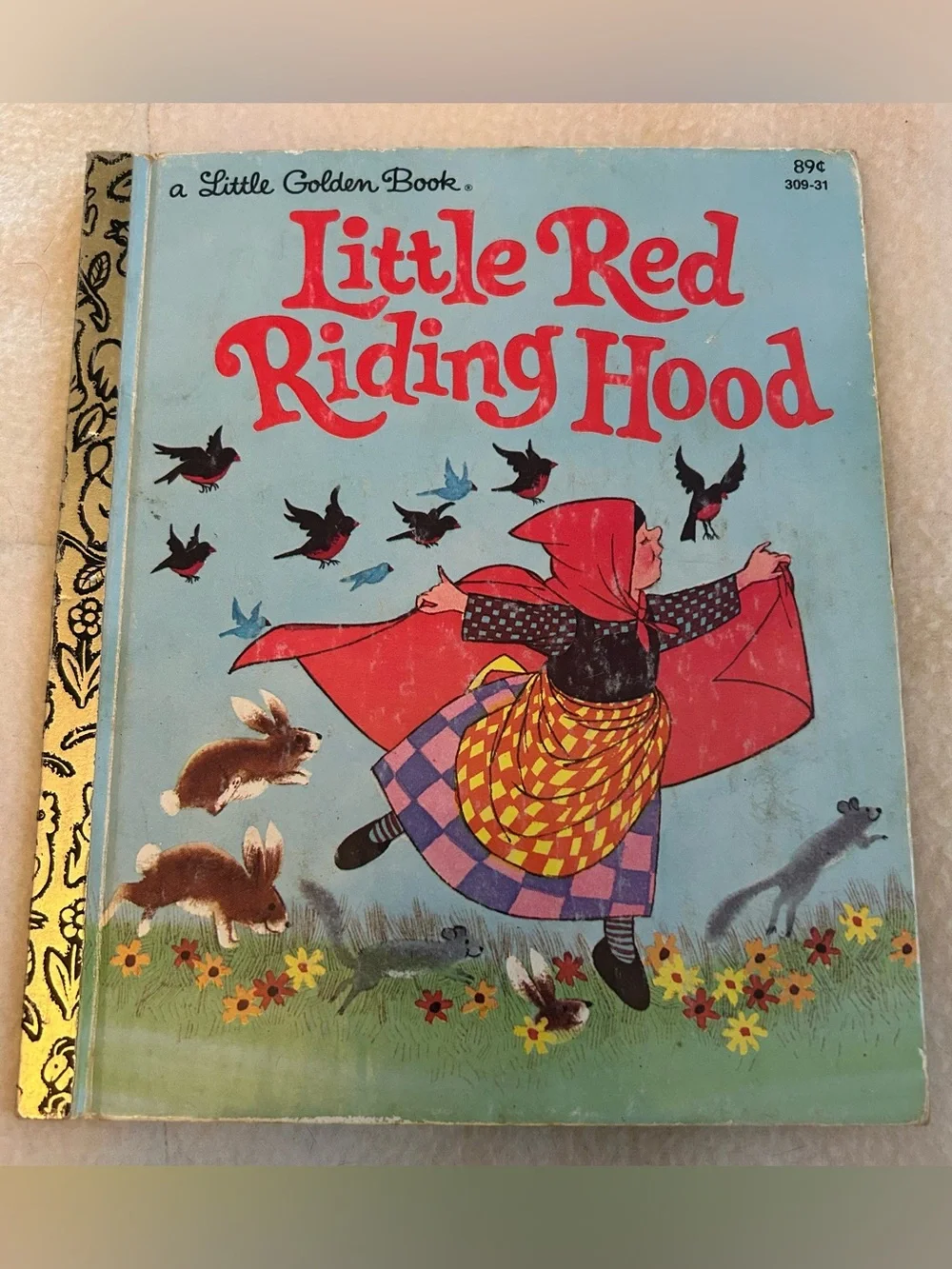 Little Golden Book Little Red Riding Hood - Red Cover Kids Puzzle & Game